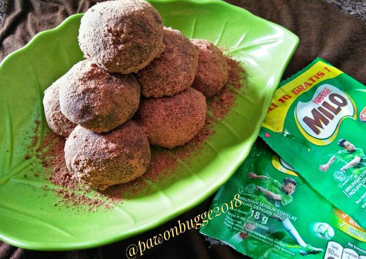 resep makanan Milo Choco Cheese Balls #KamisManis