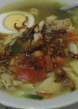 Soto ayam segerr no santan