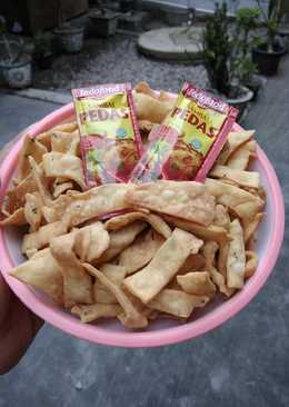 Keripik bawang gilas