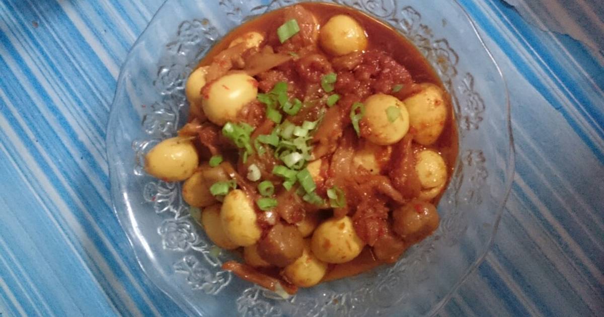 160 resep jamur balado kriuk enak dan sederhana - Cookpad