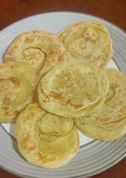 Roti Maryam isi daging asap enak