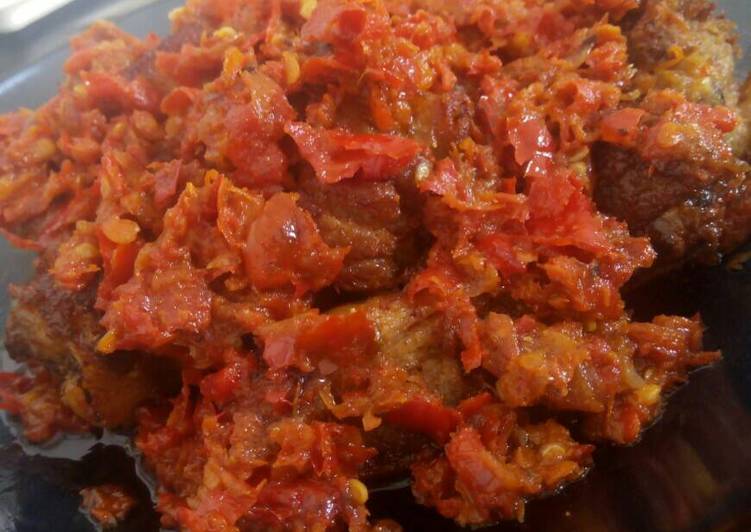 gambar untuk resep Ayam Goreng Balado