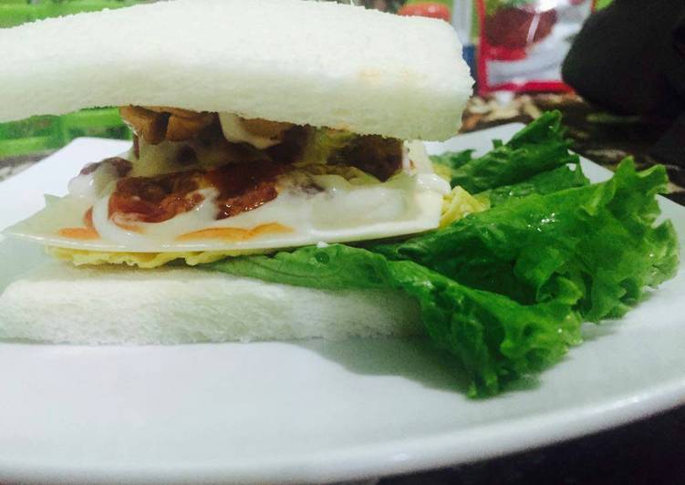 cara membuat Sandwich sederhana