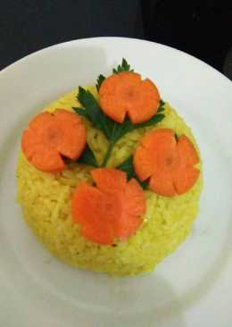 Nasi kuning (Rice cooker)simpel gurih nagih...nampol