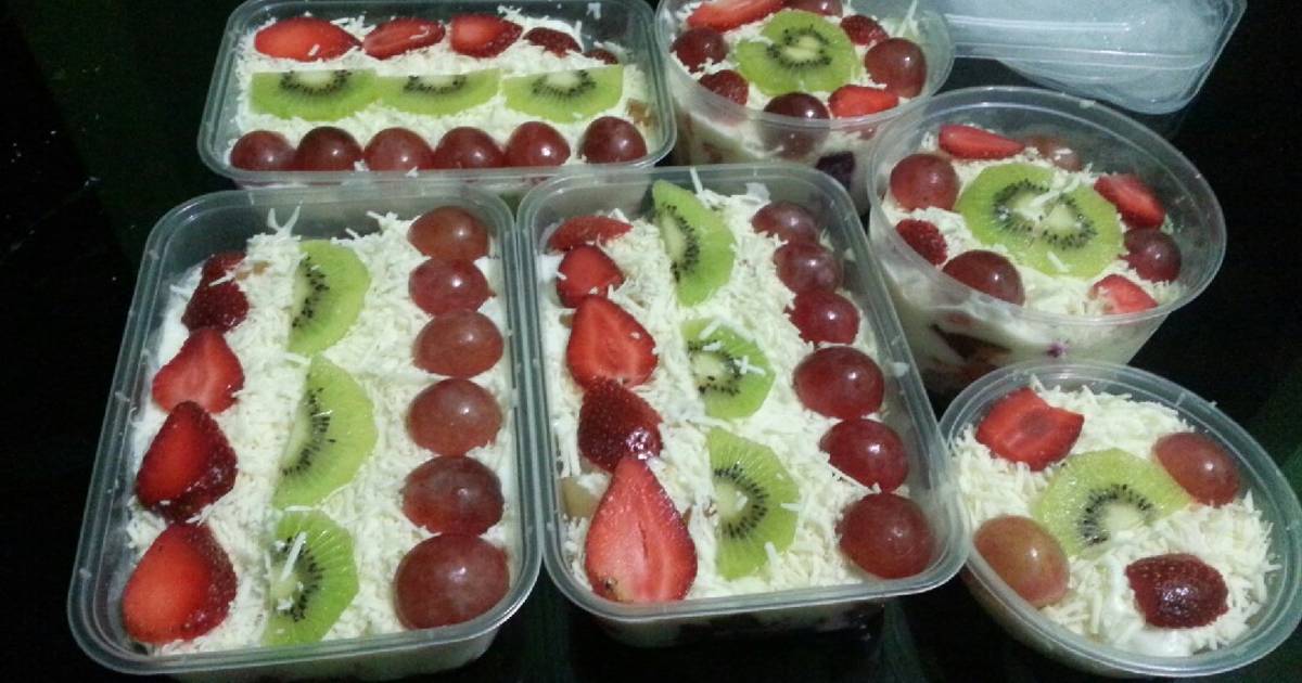 64 resep  salad  buah  bisnis  enak dan sederhana Cookpad