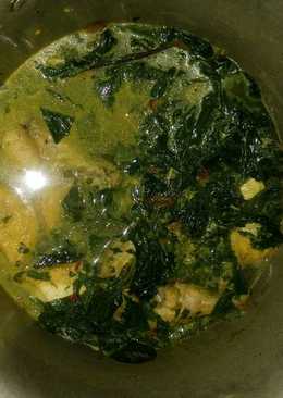 Sayur gulai daun pepaya