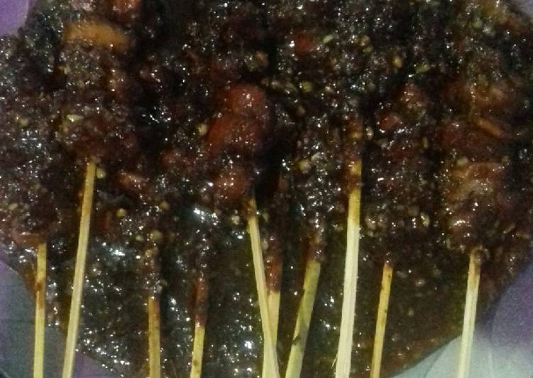 Resep Sate ayam kecap bumbu kacang - Nuryanty Arminareka Perdana