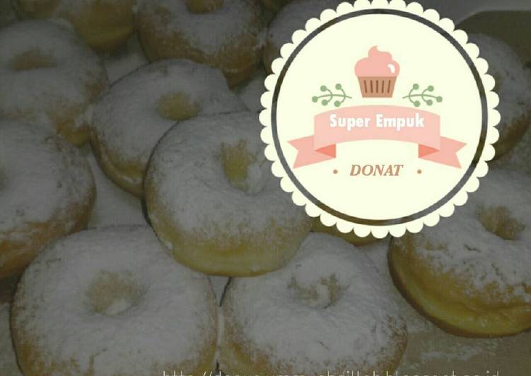 gambar untuk cara membuat DONAT EMPUK (Sekali) TANPA ULEN