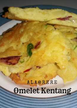 Omelet Kentang #seninsemangat