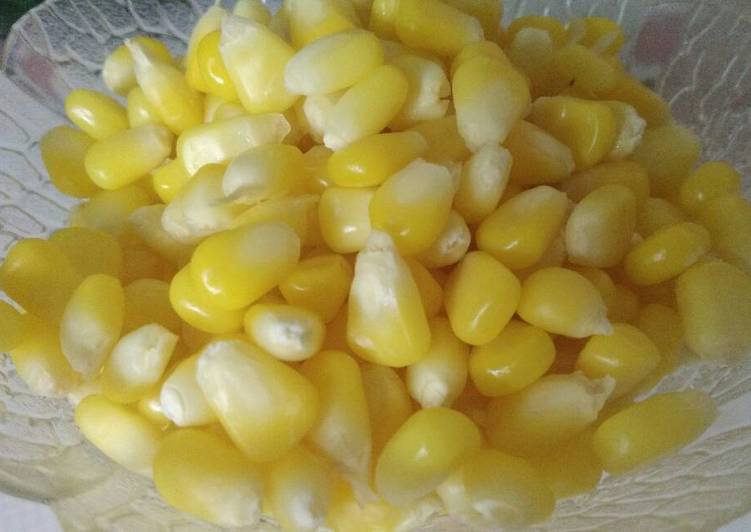 resep masakan Cemilan Mpasi 1th Jagung Pipil