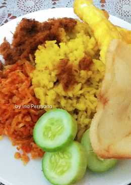 Nasi kuning rice cooker