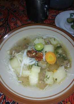 Soto kikil singkong