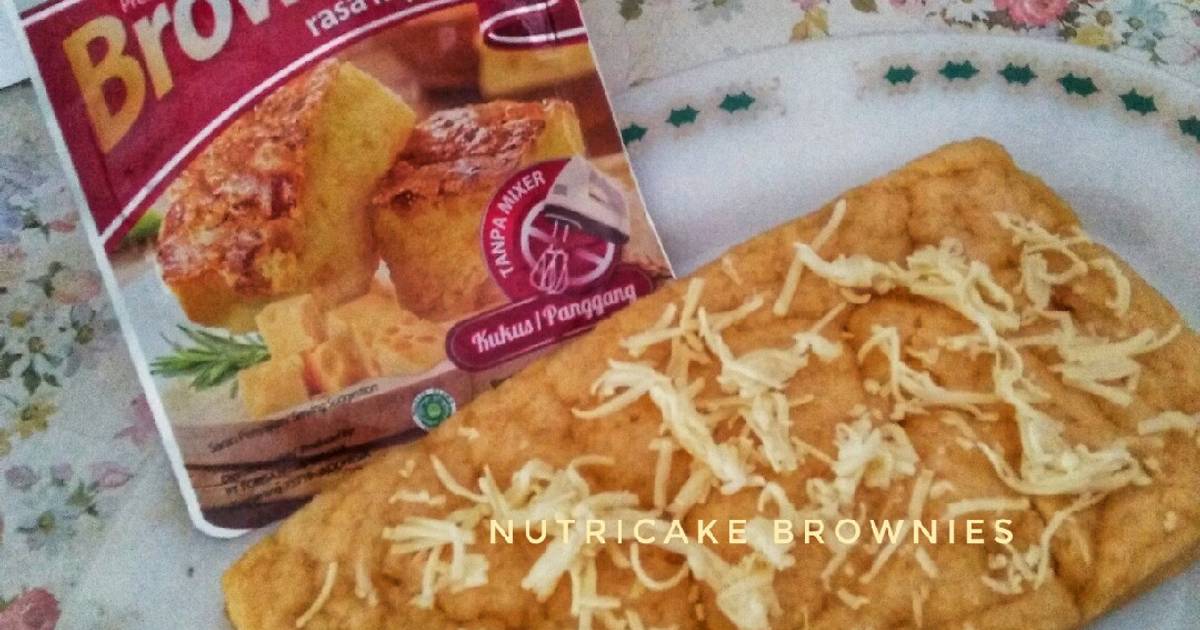 493 resep  brownis nutricake enak dan sederhana Cookpad