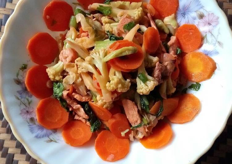 Resep Capcay Goreng Sederhana Rasa Bintang Lima - pirzands