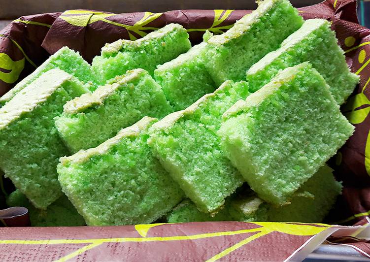 resep masakan Bolu Pandan (all in one method)??