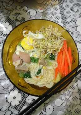 Misoa extra sayur ala mami Dava