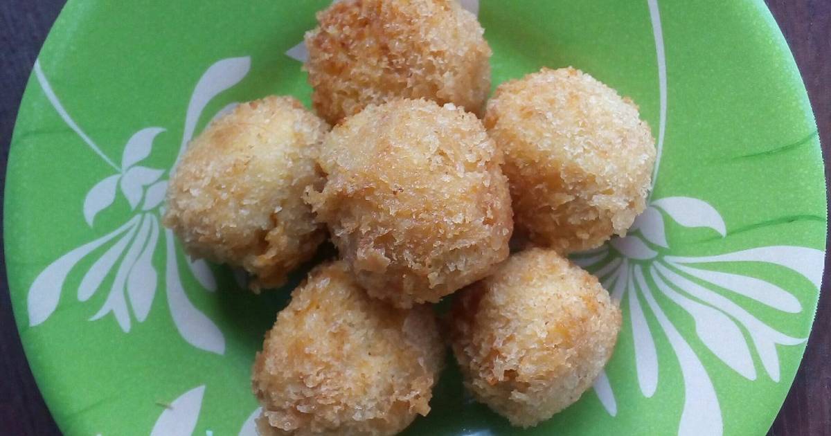 4 resep  bola ayam  goreng  crispy  enak dan sederhana Cookpad