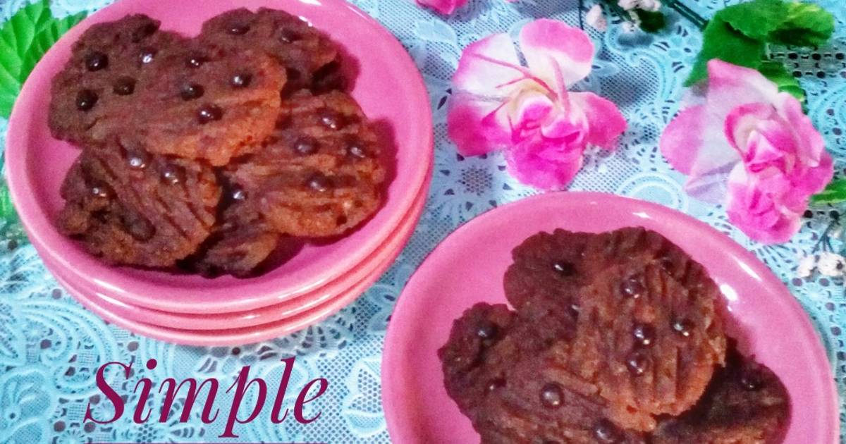 Kue kering coklat sederhana - 1.265 resep - Cookpad