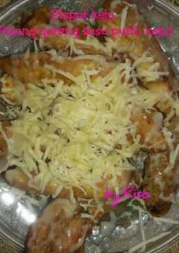 Pisang goreng susu putih keju (Pisput Keju)