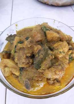 Ayam rica-rica bumbu kuning