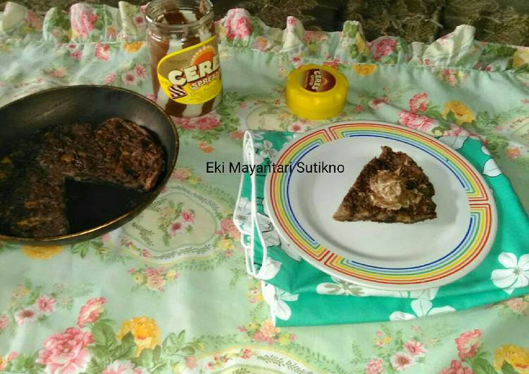 resep masakan Roti Tawar Panggang Coklat