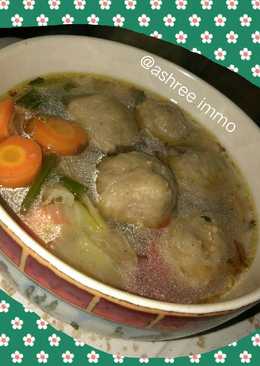 Soup baso ala ala#BikinRamadhanBerkesanðŸ'‹