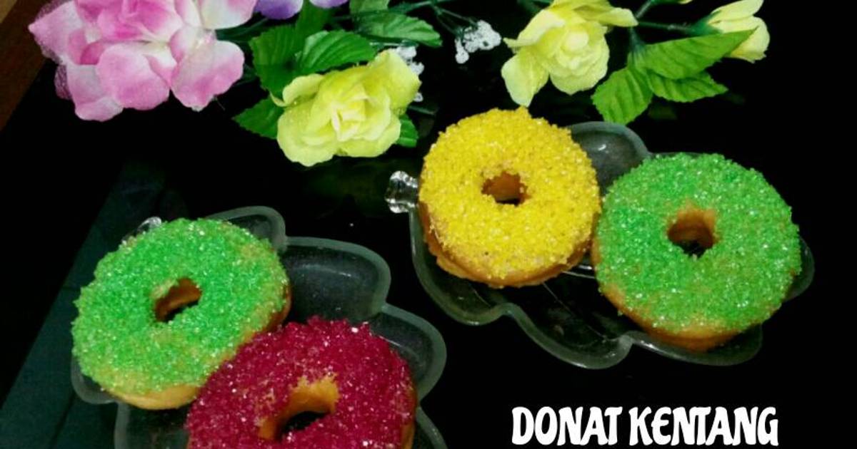 Mewarnai Gambar Kue Donat