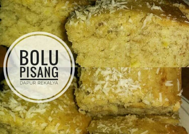 gambar untuk cara membuat BOLU PISANG IRIT (1 egg,No mixer, Anti gagal) by Dapur Rekalya