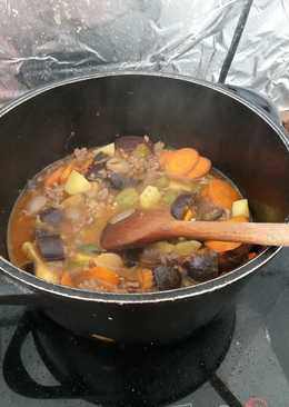 Sayur daging cincang