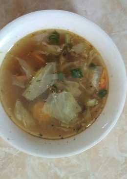 Resep Mamah : Sayur SOP kaldu ayam istimewah