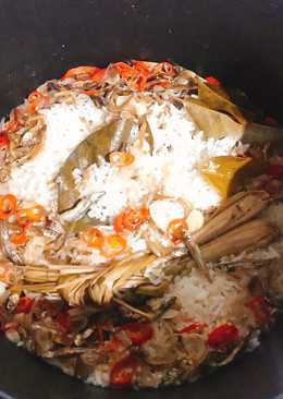 6. Nasi liwet ricecooker #BikinRamadanBerkesan