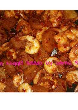 Udang nugget balado