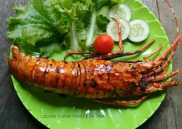 gambar untuk cara membuat Lobster bakar madu??