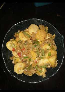 Tofu Buncis Telor Asin