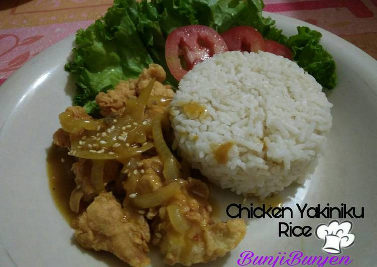 resep makanan Chicken saos Yakiniku