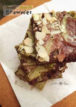 Choco Green Tea Brownies