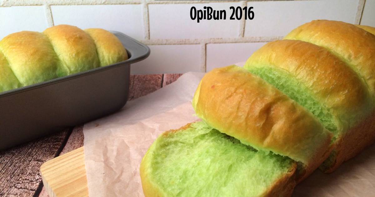 Resep Pandan Soft  Bread  oleh OpiBun Cookpad