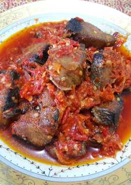 Sambal rebus ikan tongkol