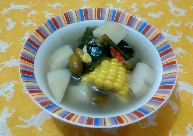 gambar untuk resep Sayur asam kuah bening