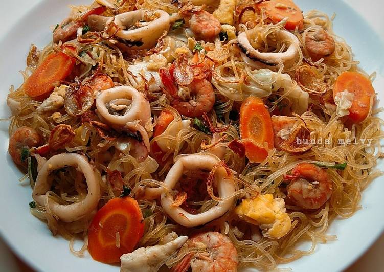 Resep Bihun Goreng Seafood