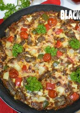Black PIZZA Beef Sensation