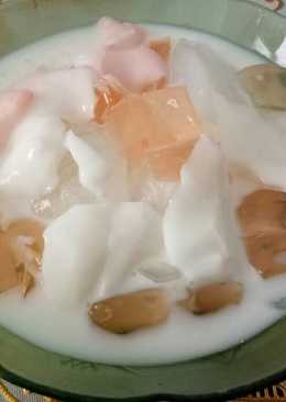 Es kelapa muda KW kuah santan