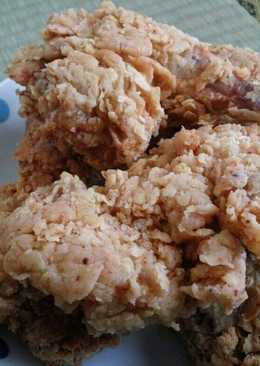 Ayam goreng KFC keriting simple