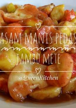 Asam Manis Pedas Jambu Mete