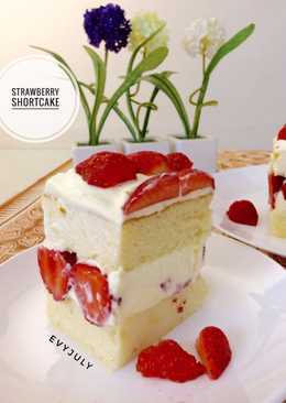 Strawberry Shortcake (Cotton Cheesecake base)