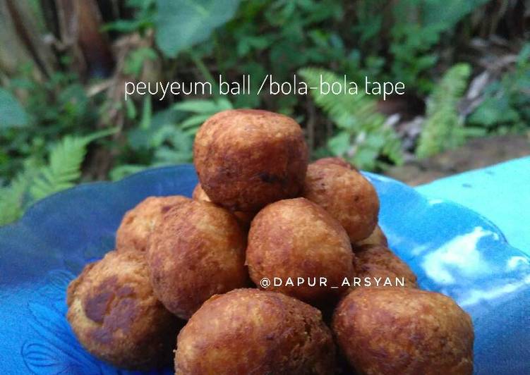 gambar untuk resep makanan Peuyeum Ball / Bola -bola Tape