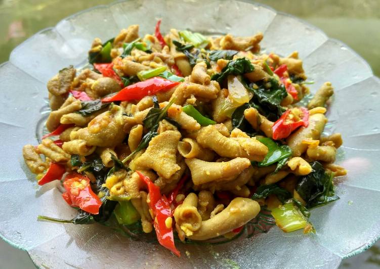 Resep USUS Ayam ft Daun Kemangi Karya Nida Maulida