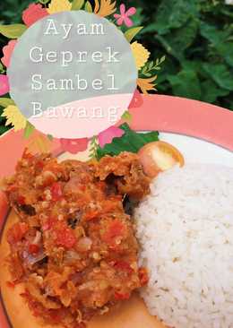 463 resep sambal geprek enak dan sederhana - Cookpad