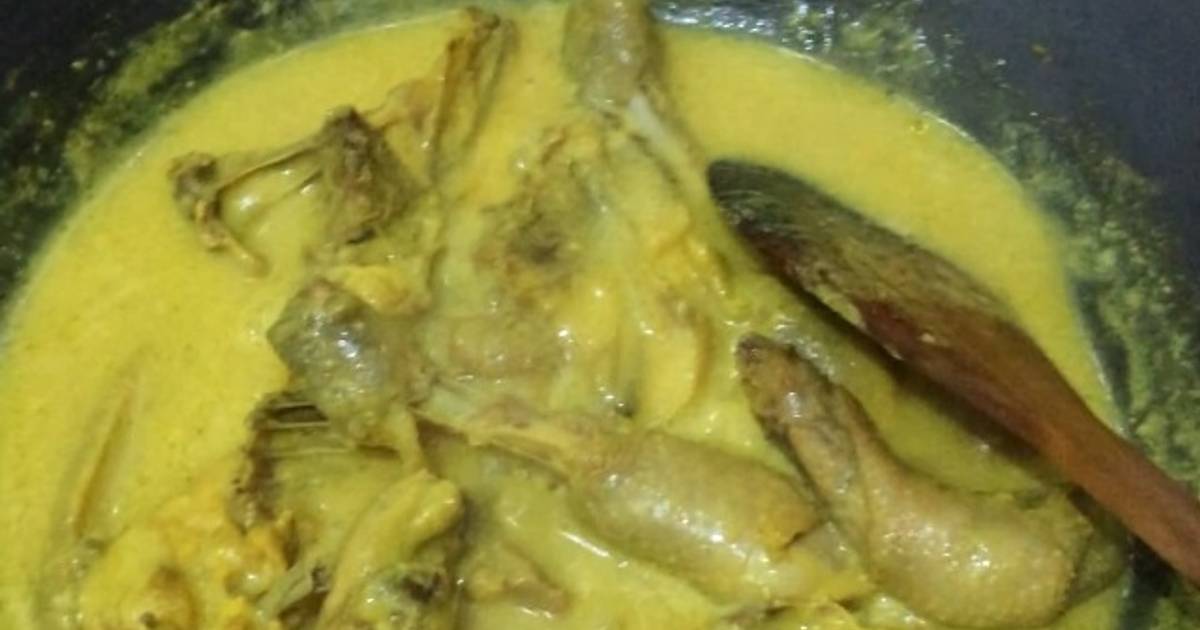 Resep Ayam goreng bumbu kuning No MSG ala Dapurmamit