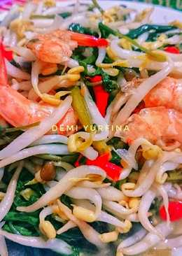 Cah Toge Kangkung Udang